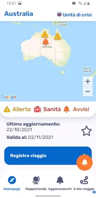 Unità Di Crisi android App screenshot 1